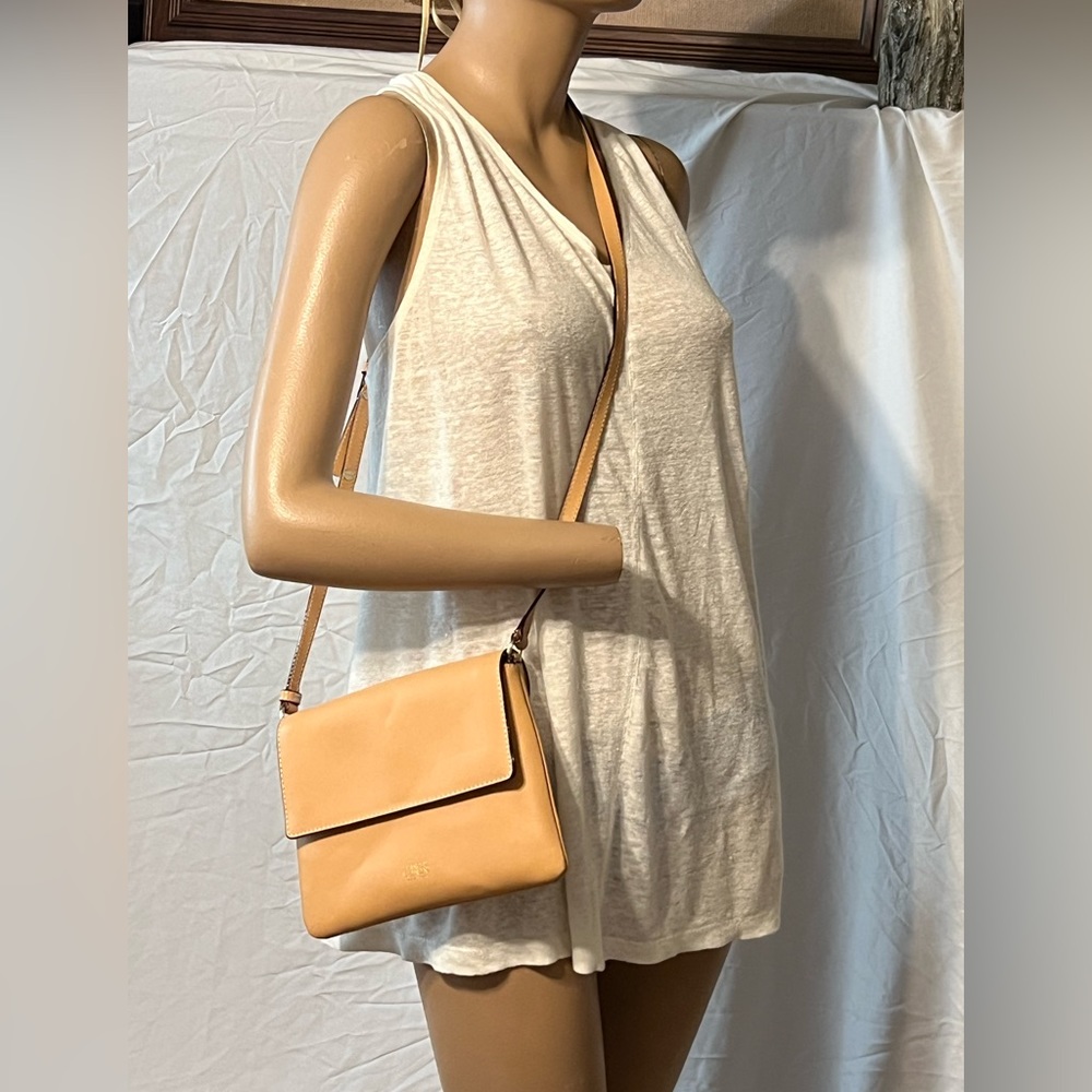 Frances Valentine tan leather purse shoulder bag NWOT